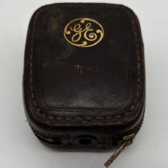 Vintage General Electric Exposure Meter PR-1 Film or Plates Photography Case USA - Picture 1 of 5